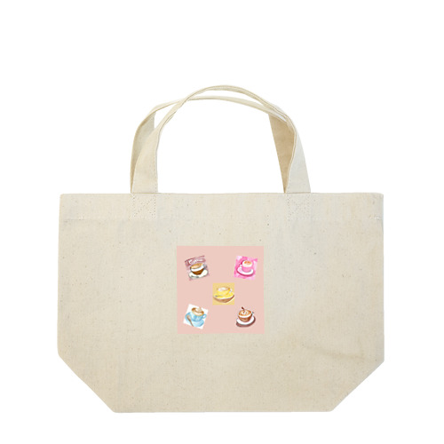 Sweet　cafe Lunch Tote Bag
