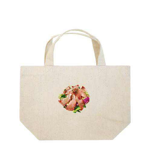 鰤のカルパッチョ Lunch Tote Bag