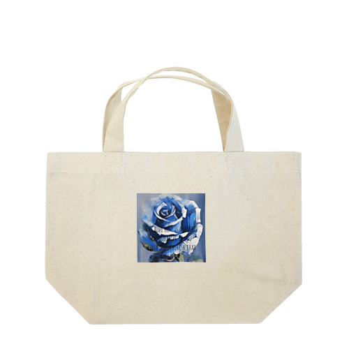 青いバラ Lunch Tote Bag