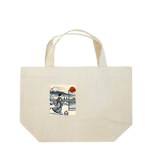 浮世絵にしてみた3 Lunch Tote Bag