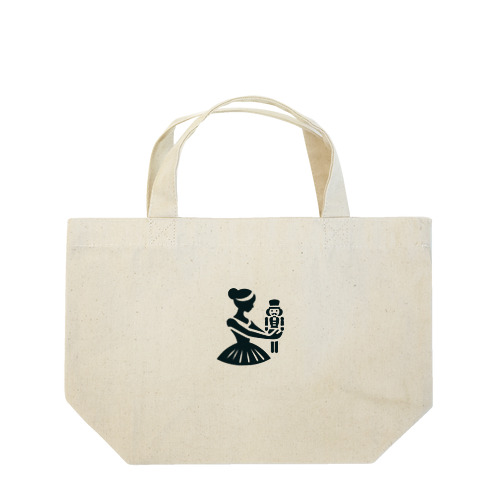 くるみ割り人形（ワンポイントロゴ） Lunch Tote Bag