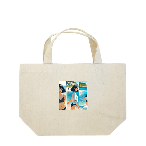 夏の思い出１ Lunch Tote Bag