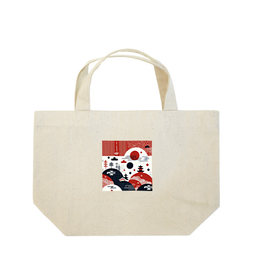 和柄スタイル Lunch Tote Bag