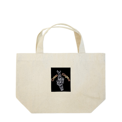 Cross Fingers Lunch Tote Bag