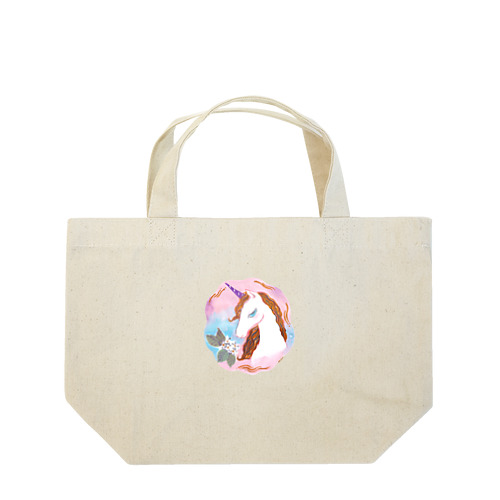 花が咲いたのが嬉しくて。 Lunch Tote Bag