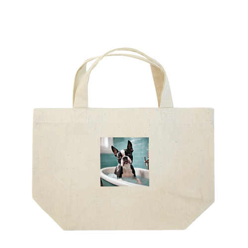 お風呂だいすき Lunch Tote Bag