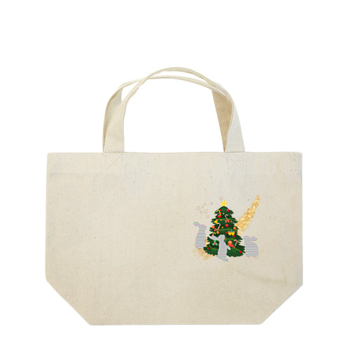 うさのクリスマス Lunch Tote Bag