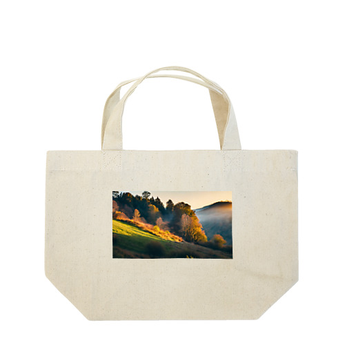 夕日の森 Lunch Tote Bag