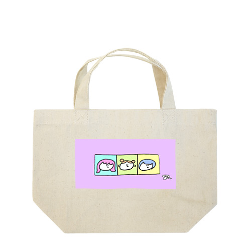 派手髪ズのランチトート Lunch Tote Bag