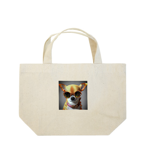 サングラスしたチワワ Lunch Tote Bag