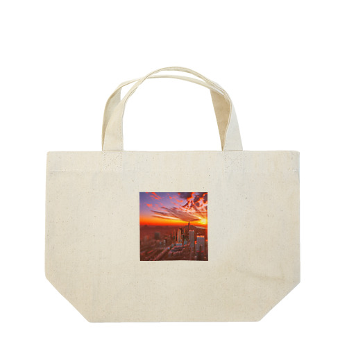 「都会風景」グッズ Lunch Tote Bag