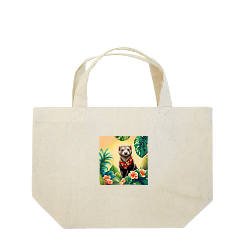 アロハフェレット Lunch Tote Bag