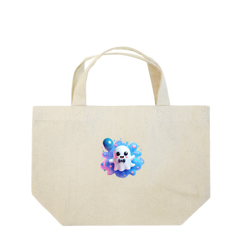 可愛いおばけ『ケケ』くん Lunch Tote Bag