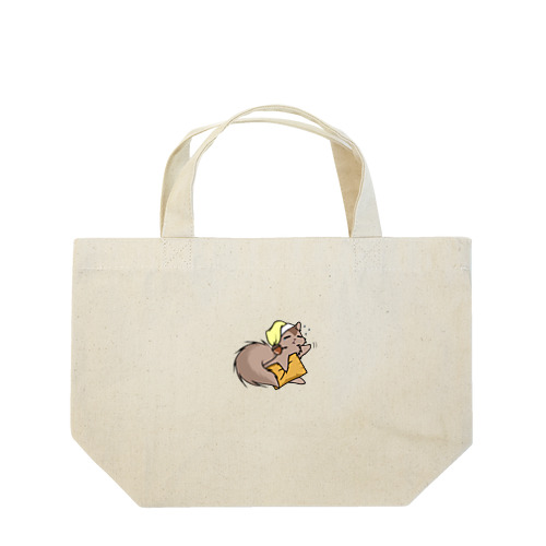ねむリス-sleepy squirrel- Lunch Tote Bag