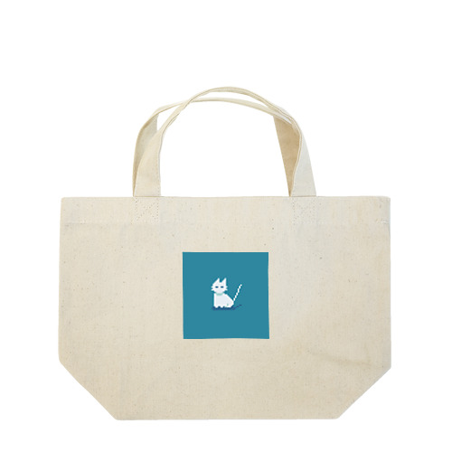 しろねこ Lunch Tote Bag