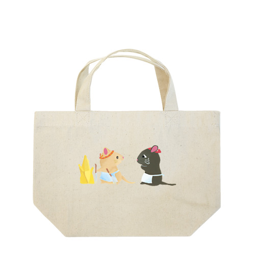 チュウとししょうグッズ Lunch Tote Bag