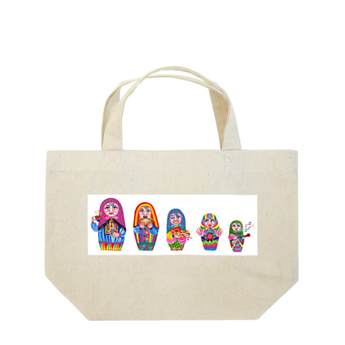 マトリョーシカのマト子ちゃん Lunch Tote Bag