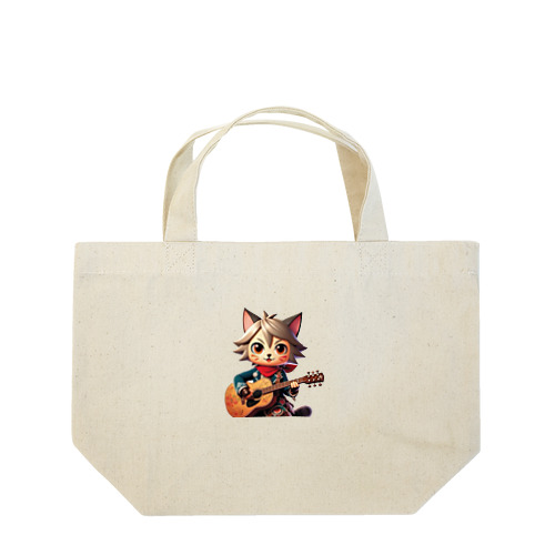 にゃんデス Lunch Tote Bag