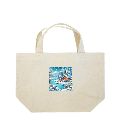 「冬風景グッズ」 Lunch Tote Bag