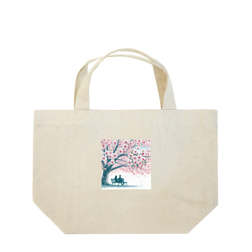 「春風景グッズ」 Lunch Tote Bag