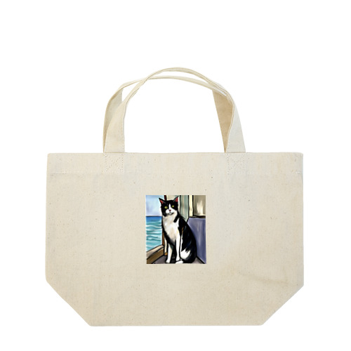 旅する猫 Lunch Tote Bag