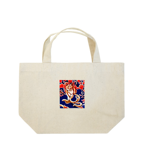 和風猫｢凡｣ Lunch Tote Bag