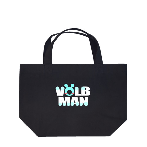 VOLBMAN ロゴ (白) Lunch Tote Bag