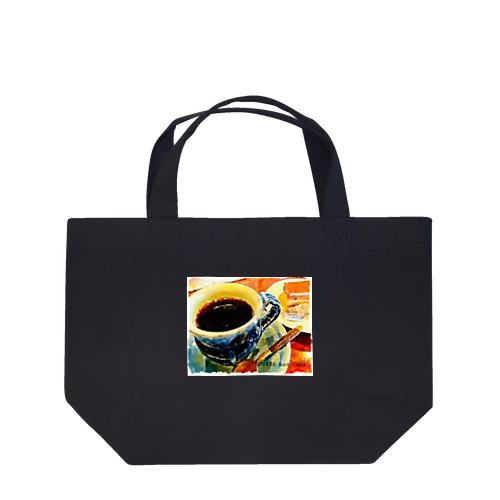 COFFEE and CAKE(アプリ加工) Lunch Tote Bag