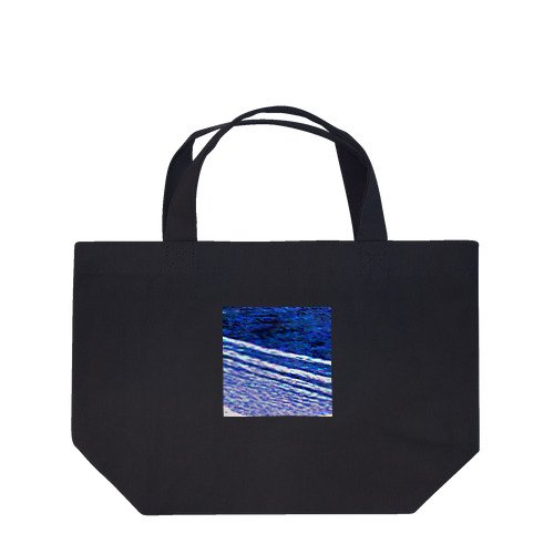 波打ち際（夜） Lunch Tote Bag