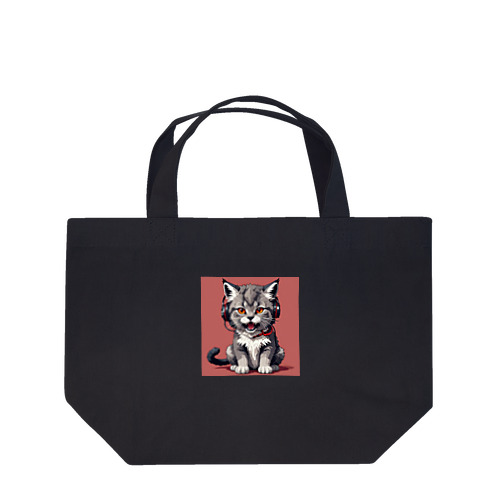 子猫の雄叫び Lunch Tote Bag