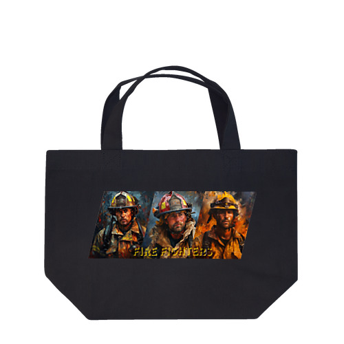 英雄の消防士たち Lunch Tote Bag