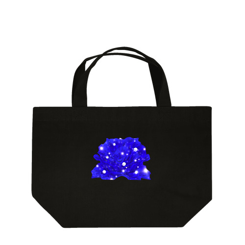 宇宙ブルーローズ Lunch Tote Bag