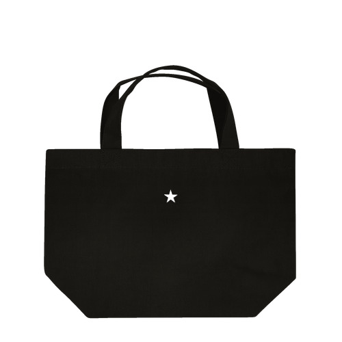 BLACK STAR REVIVAL-GTO STAR REVIVAL-(白星・ワンスター)白バージョンTシャツ Lunch Tote Bag
