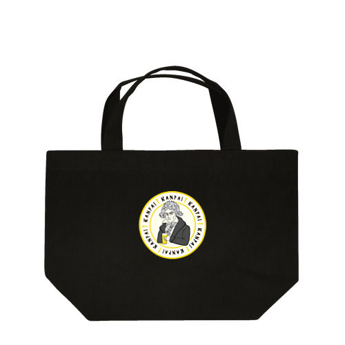 偉人 × BEER（ベートーヴェン）ワッペン風 Lunch Tote Bag