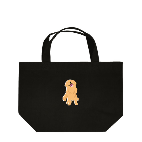 Smile ゴールデンレトリーバー Lunch Tote Bag