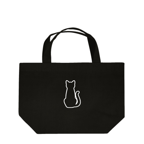 猫のシルエットシリーズ from 9CATS Lunch Tote Bag