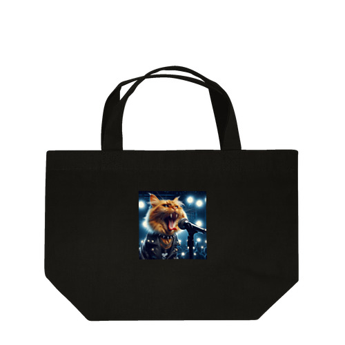 ヘビメタシャウト猫 Lunch Tote Bag