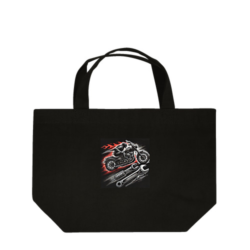 ワイルドライダー・メカニック ロゴ Lunch Tote Bag