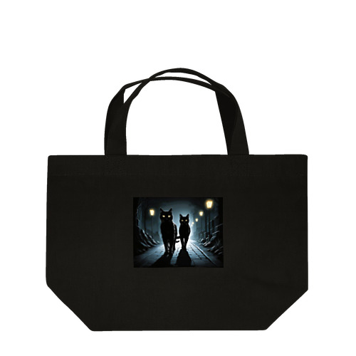 黒猫の思い (=^・^=) Lunch Tote Bag