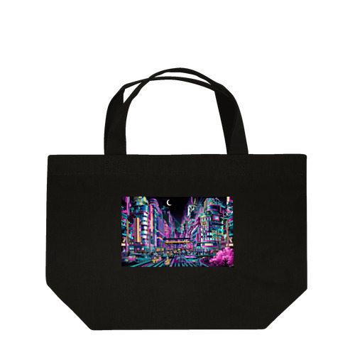 Neon Tokyou Lunch Tote Bag