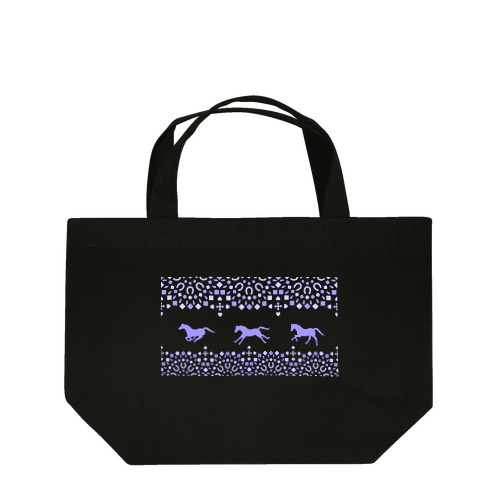モロッカン駈歩紫 Lunch Tote Bag