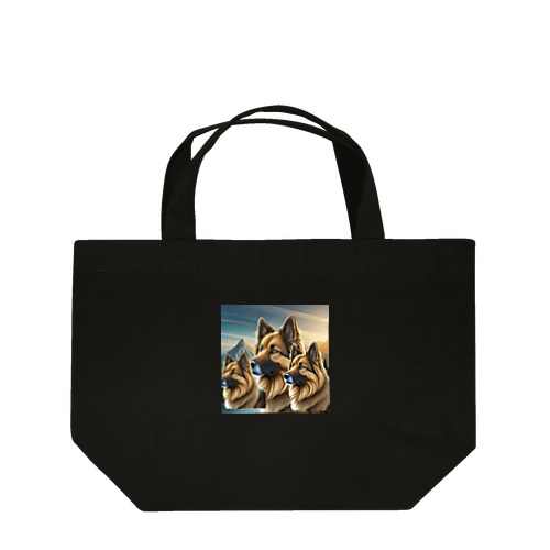 ジャーマンシェパード Lunch Tote Bag