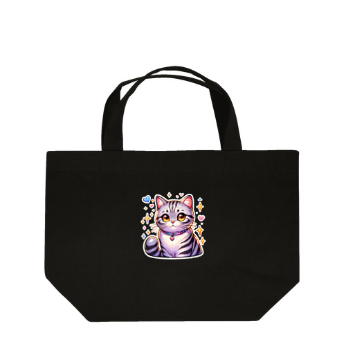 アメショーのメイちゃん　キュート猫シリーズ Lunch Tote Bag