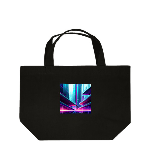 サイバーパンク都市 Lunch Tote Bag