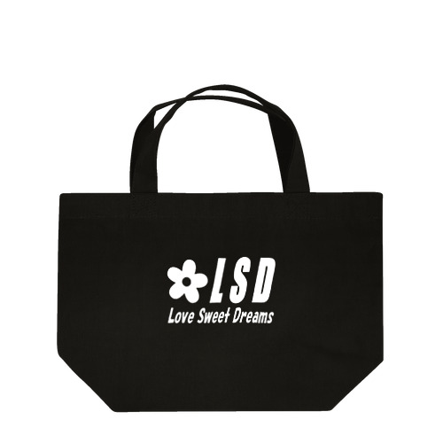 LSDフルロゴ　白 Lunch Tote Bag