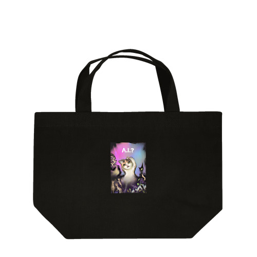 A.I.ニャ？ Lunch Tote Bag