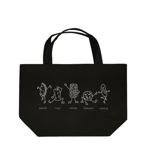 揚げ物戦隊! ゴレンガン!! （インドネシア） Lunch Tote Bag