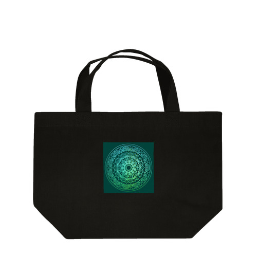 母星回帰曼荼羅　moss green version Lunch Tote Bag