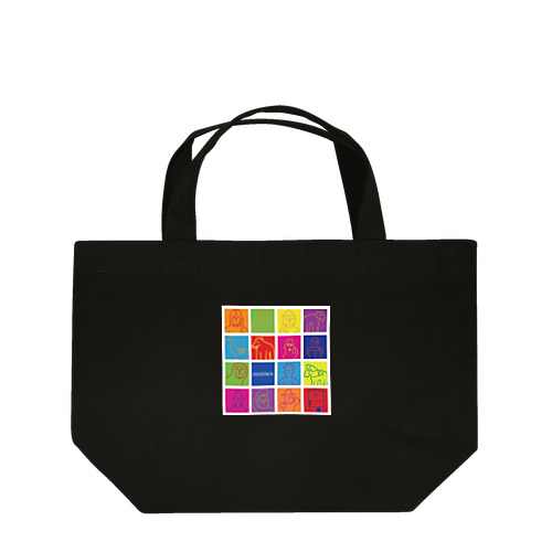 HANIWAオールスターズ　カラフル Lunch Tote Bag