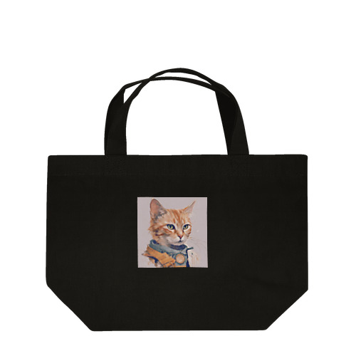 猫 Lunch Tote Bag